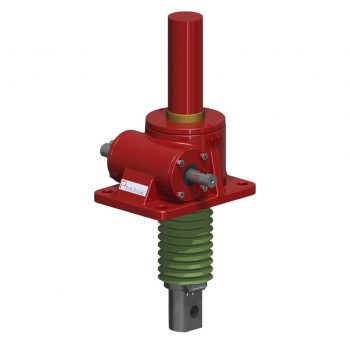 P4-F2-D Lower Clevis End Lower Bellow and Upper Cover Pipe Screw Jack